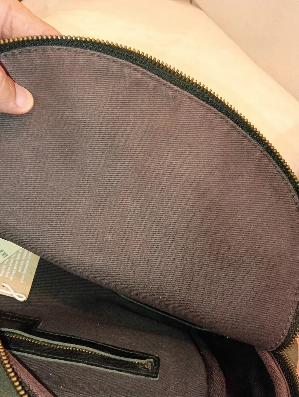 Madewell The Lorimer backpack, black leather